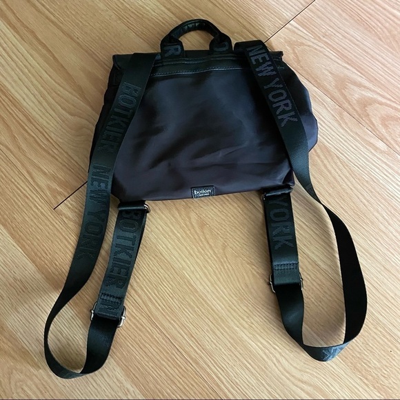 Botkier New York Black Clasp Zip Nylon Backpack - Picture 8 of 8
